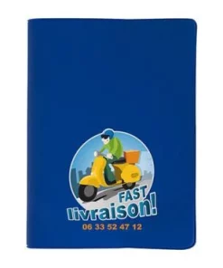 Cahier A5, A6 en PVC souple – Dos carré collé – COLOR PVC