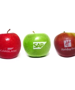 Alternative view of Pomme publicitaire avec pâte alimentaire – POMME A CROQUER